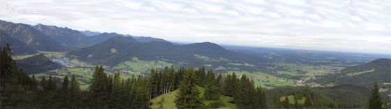 Blick in Richtung Nordwest