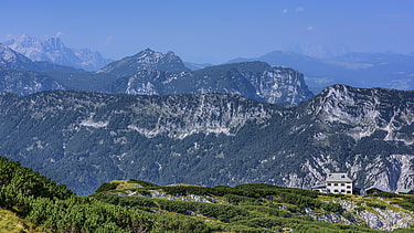 Fernblick vom Berchtesgadener Hochthron nach Westen