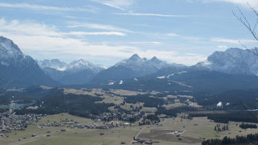 Karwendel, Arnspitze und östliches Wettersteingebirge